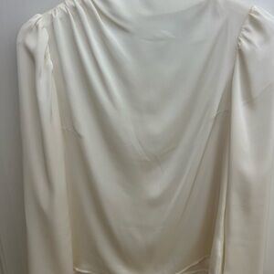 Express Elegant Ivory Blouse